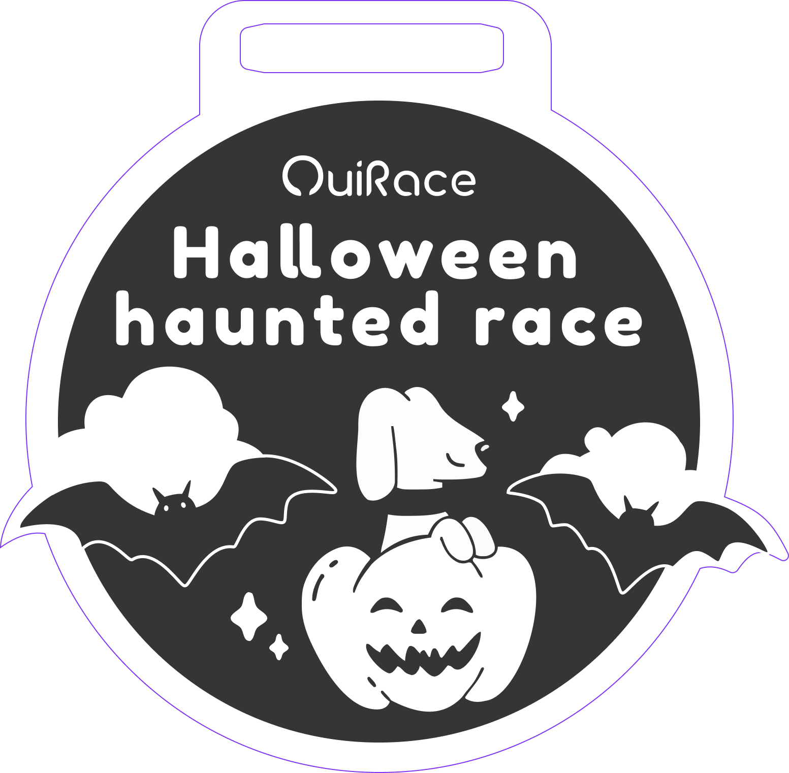 Halloween medal